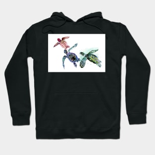 Family Of Turtles Hoodie